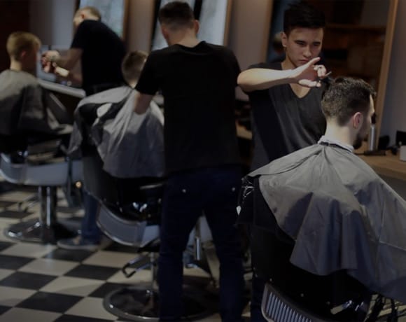 Website for the “FORCE” barbershop