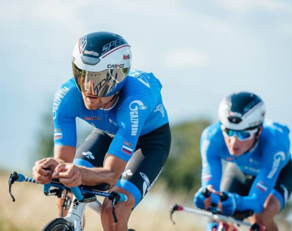 Website for “Gazprom-RusVelo” cycling team